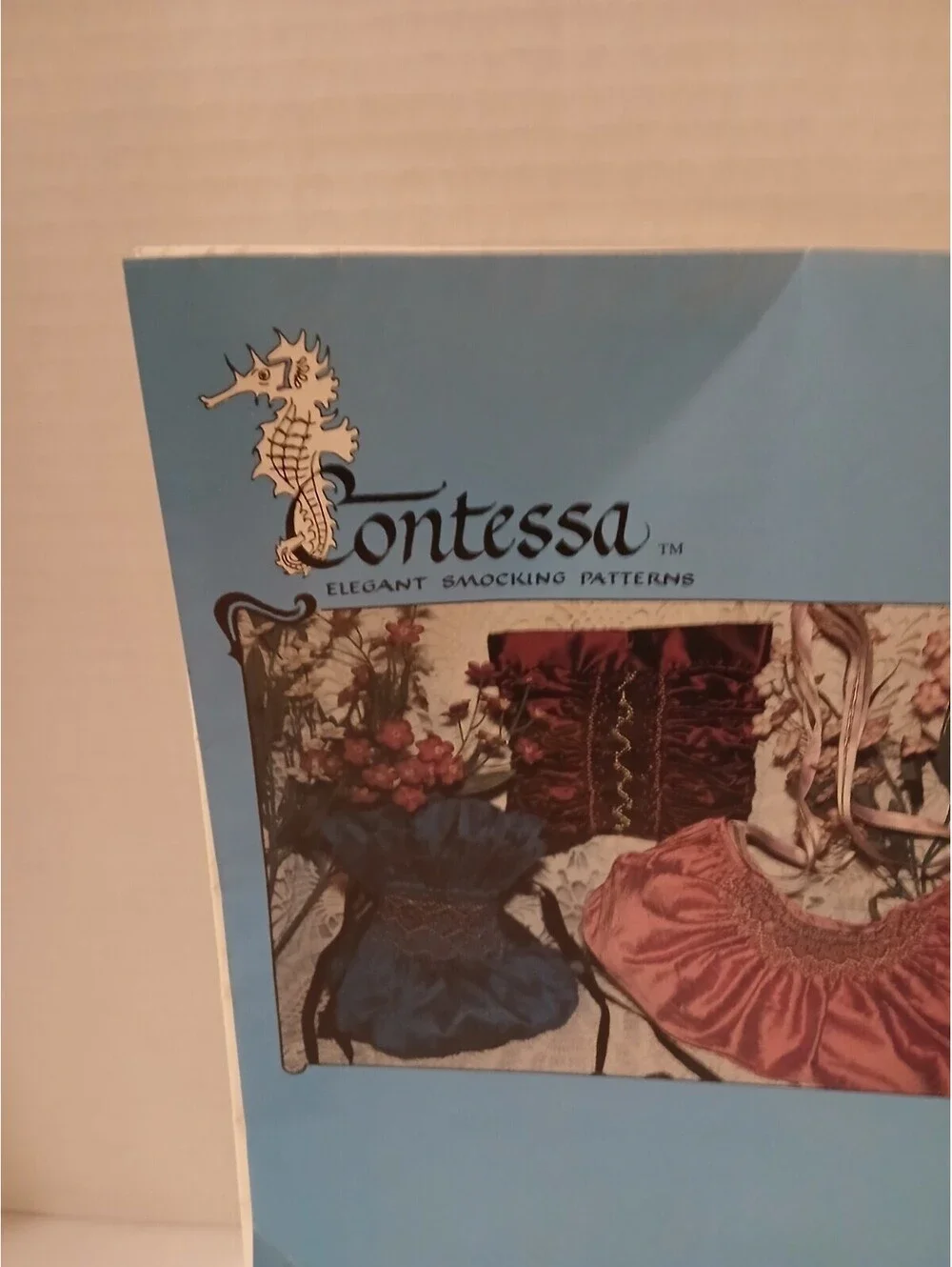 Vintage Contessa 420 Smocking Sewing Pattern 3 Purse Styles Evening Bag